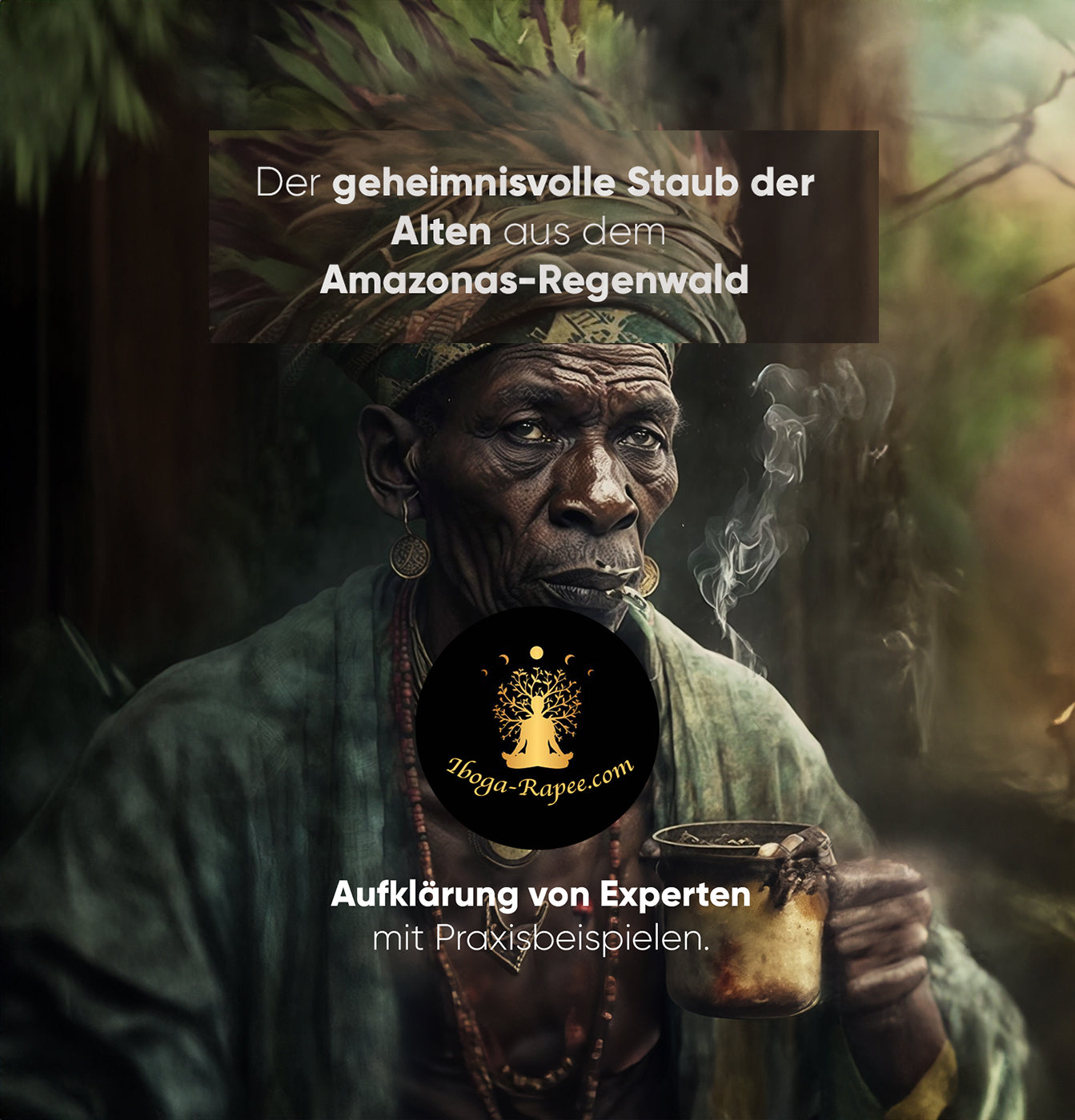 Rapee: Der geheimnisvolle Staub der Alten aus dem Amazonas-Regenwald