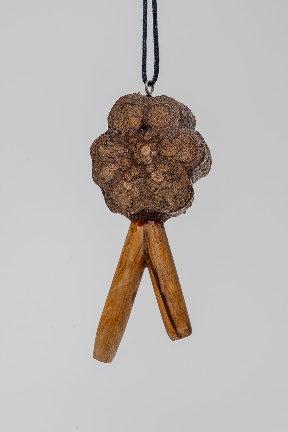 Kuripe 8 - aus Palo Santo mit Ayahuasca Holz