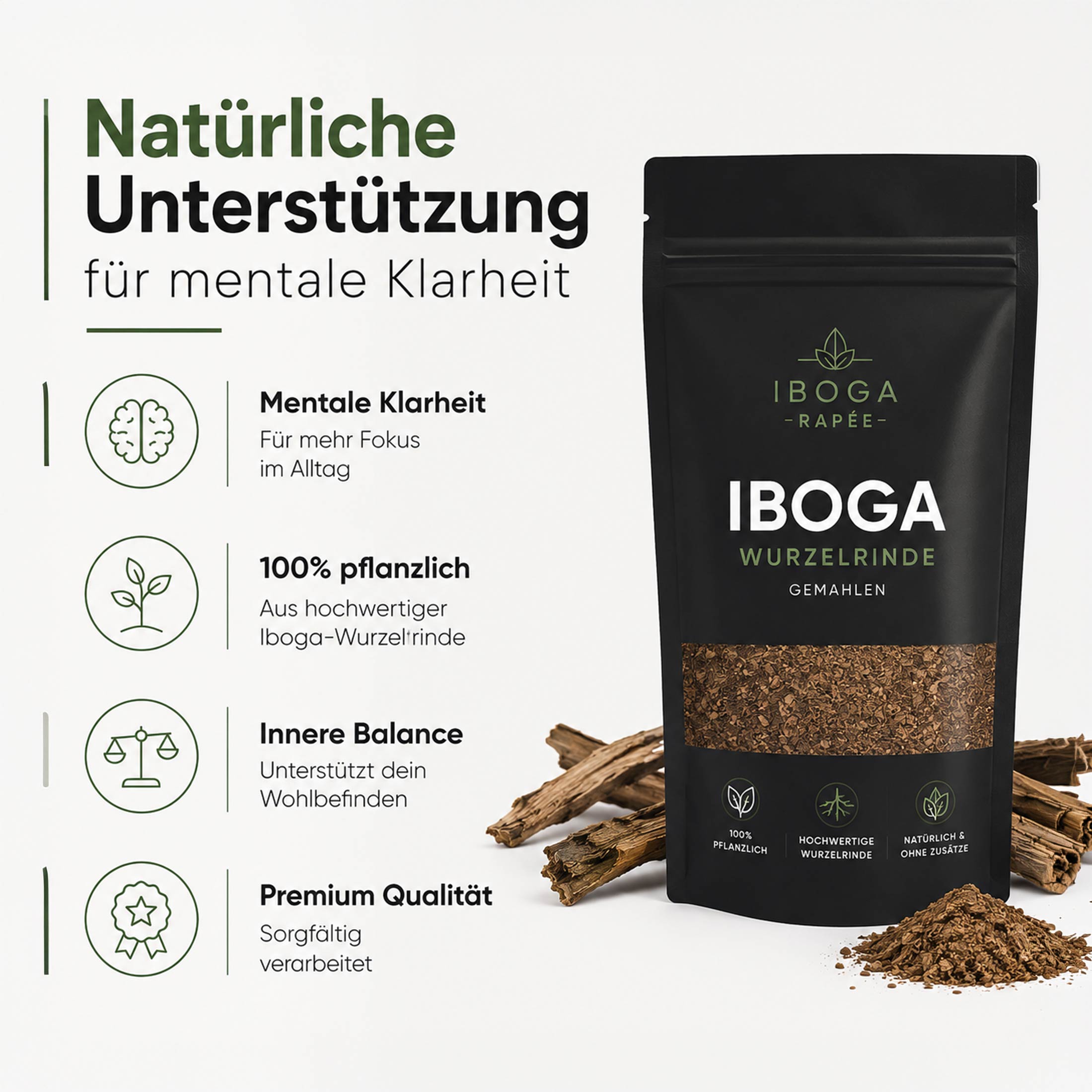 Ibogain 100% Pflanzlich