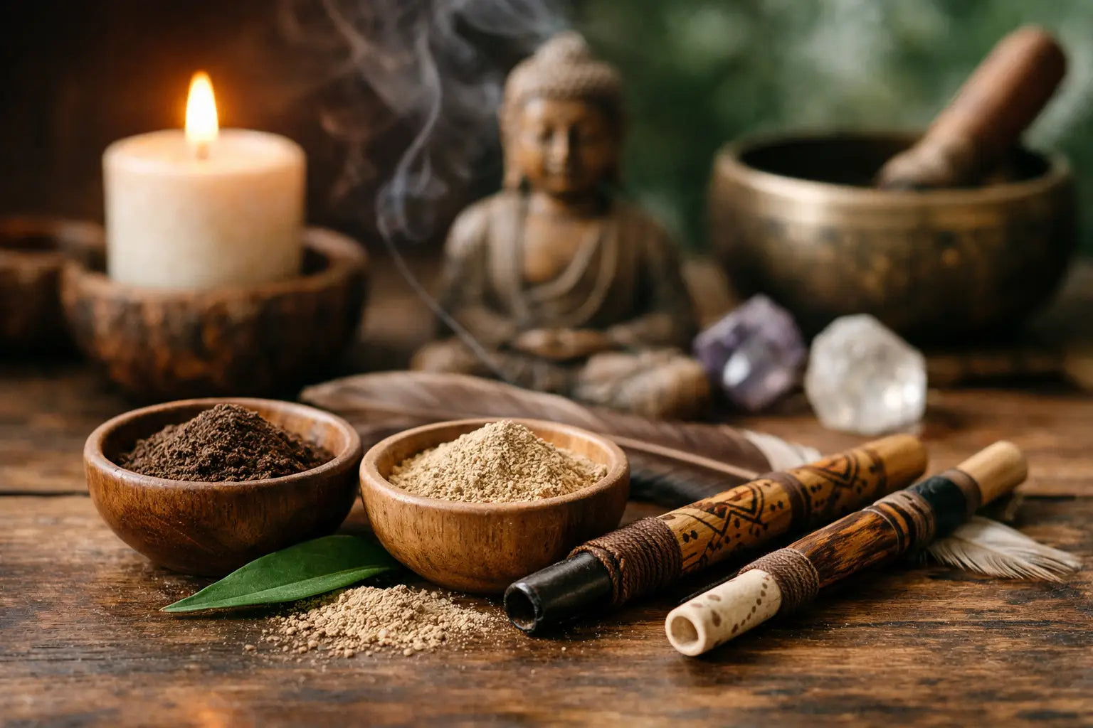 Die besten Rapé Mischungen für Meditation
