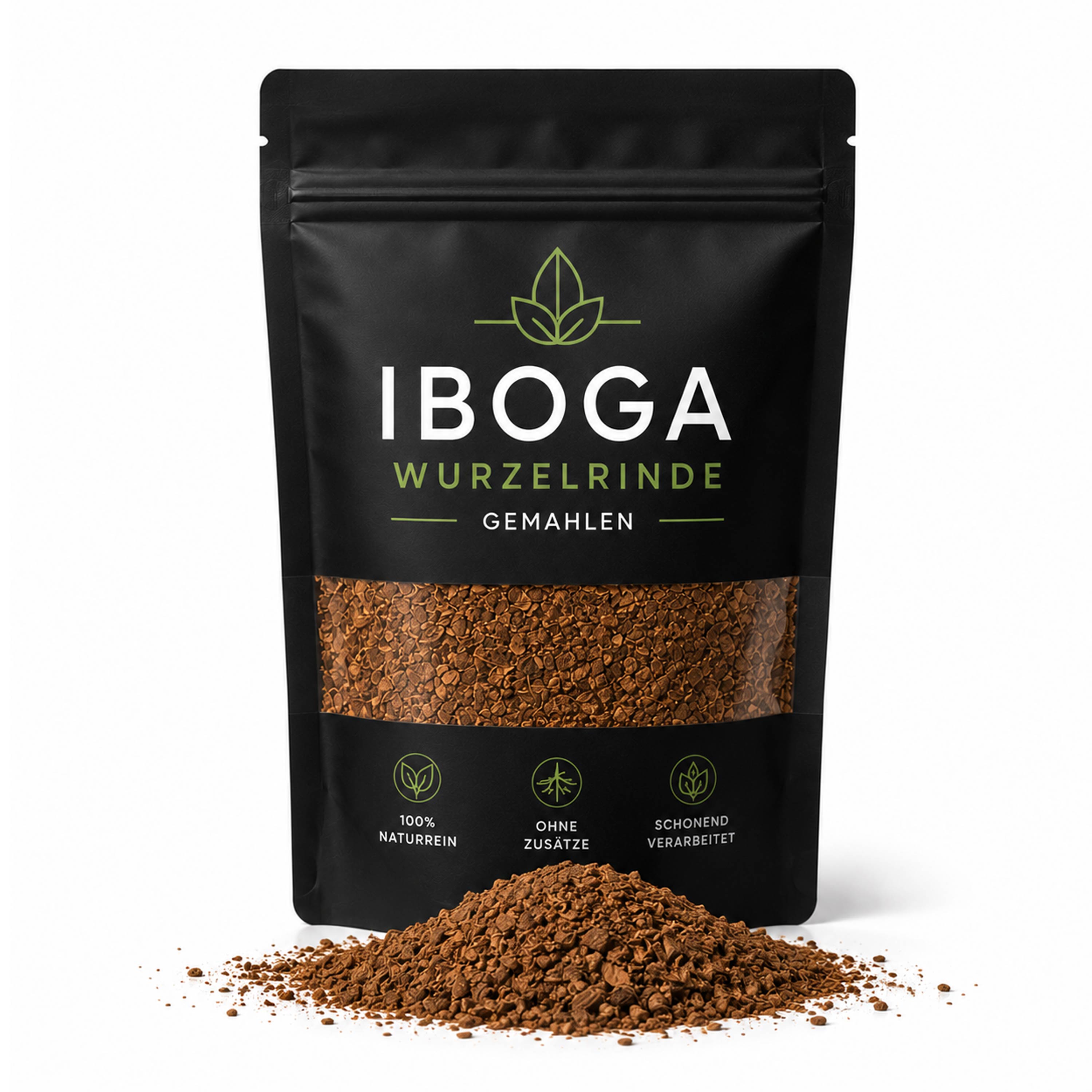 Iboga Wurzelrinde Verpackung